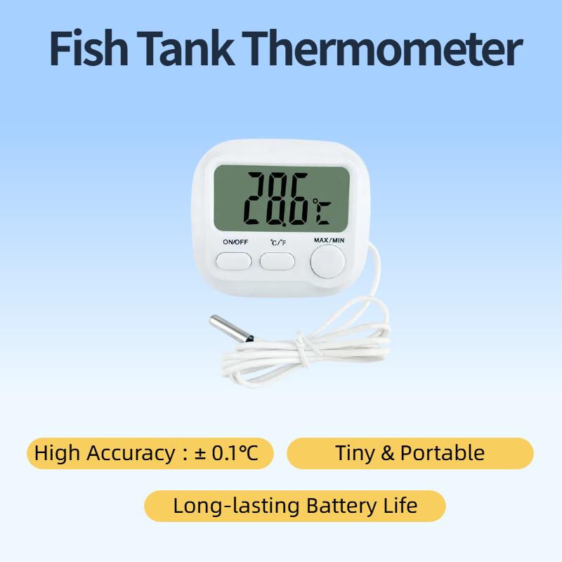 Aquarium Marine Plants - Aquarium Thermometer With Probe Digital Thermometer