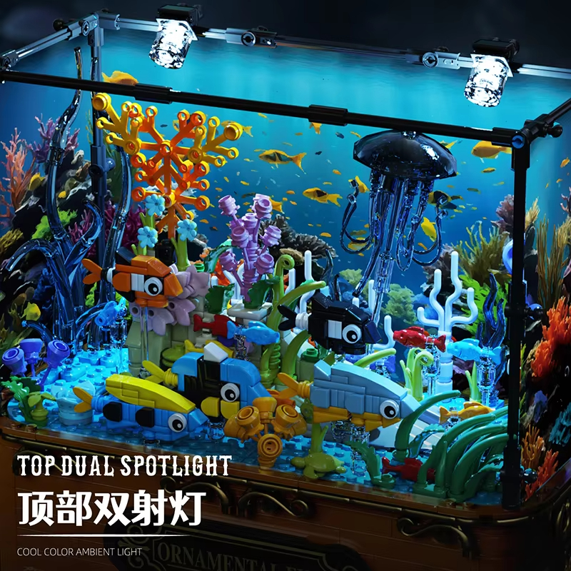 1599pcs Clownfish Coral Reef A - огляд і ціна Marine Aquarium Led Lights