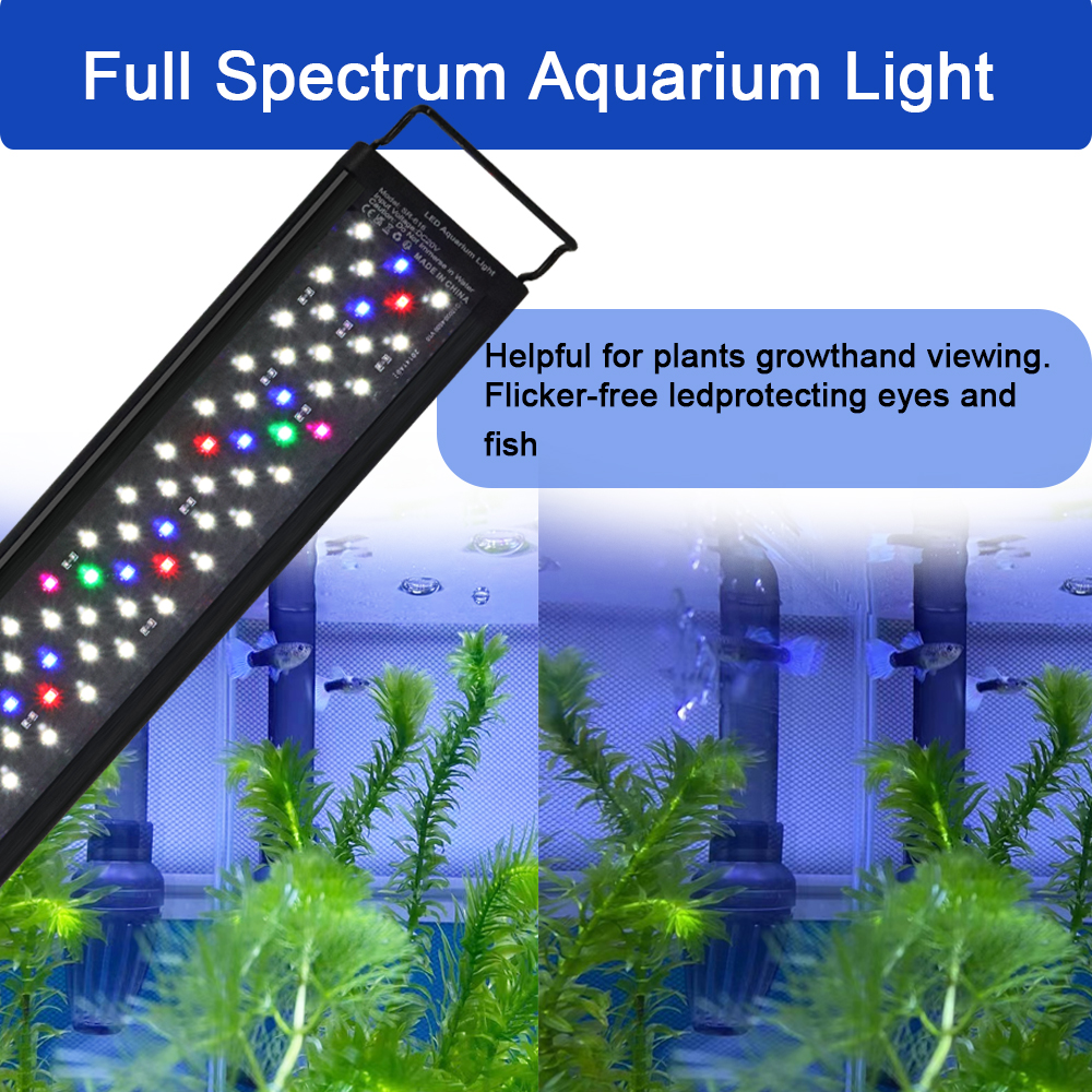 12-30 Inch Fish Tank Full Spec - огляд і ціна Marine Aquarium Led