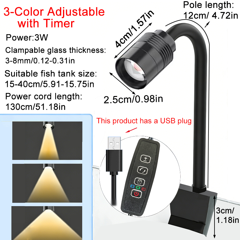3W South American Aquarium Spo - огляд і ціна Marine Aquarium Led