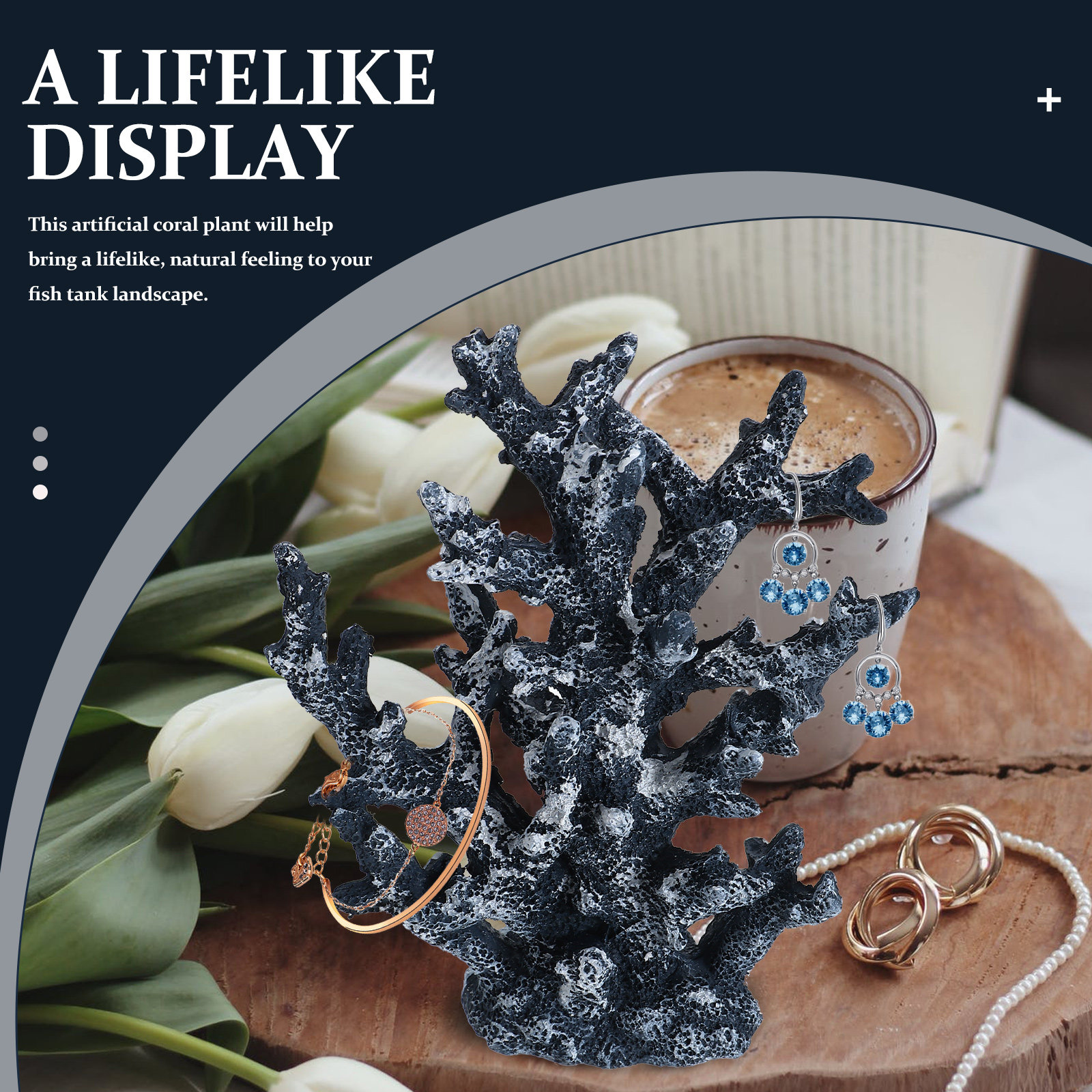 Artificial Coral Ornament Resi - огляд і ціна Aquarium Marine Plants