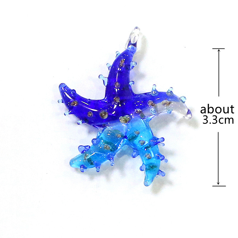 Mini Glass Starfish Pendant Co - огляд і ціна Marine Aquarium Decorations