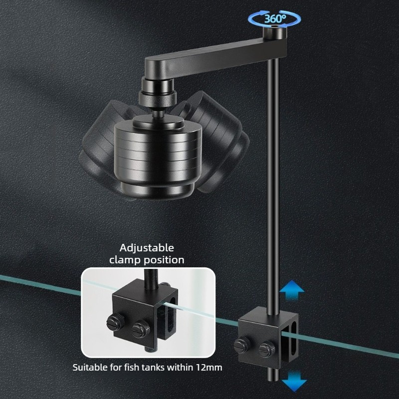 Fish Tank Light LED 3 Colors W - огляд і ціна Marine Aquarium Lamp