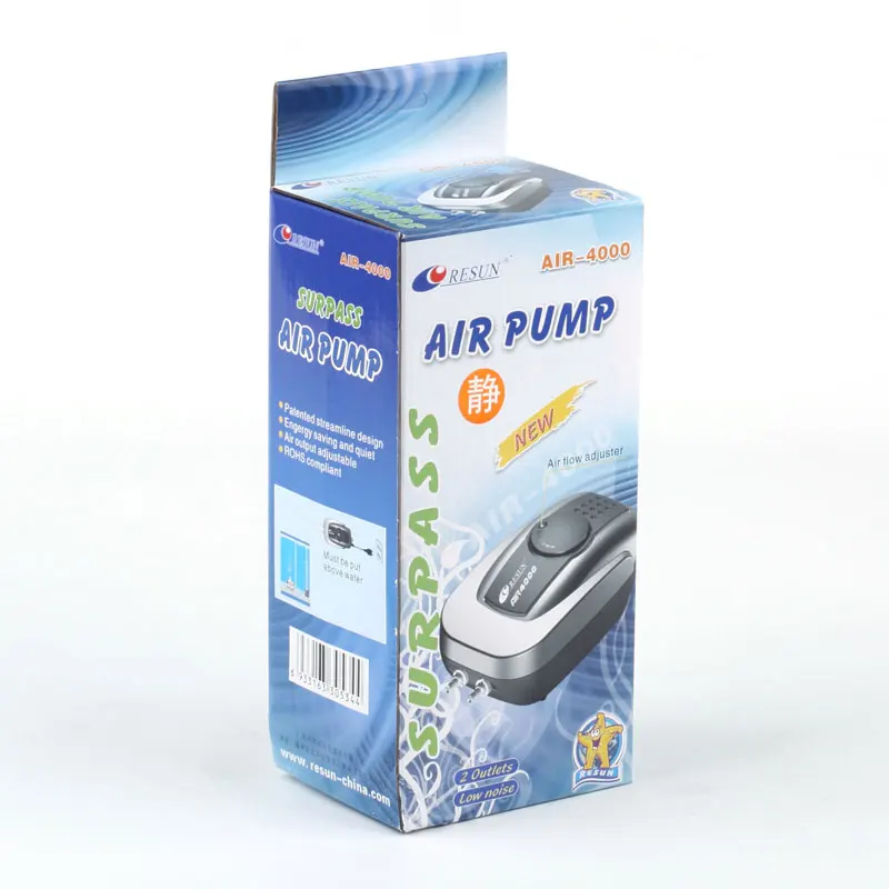 Silent Aquarium Air Pump Fish  - огляд і ціна Aquarium Marine Plants
