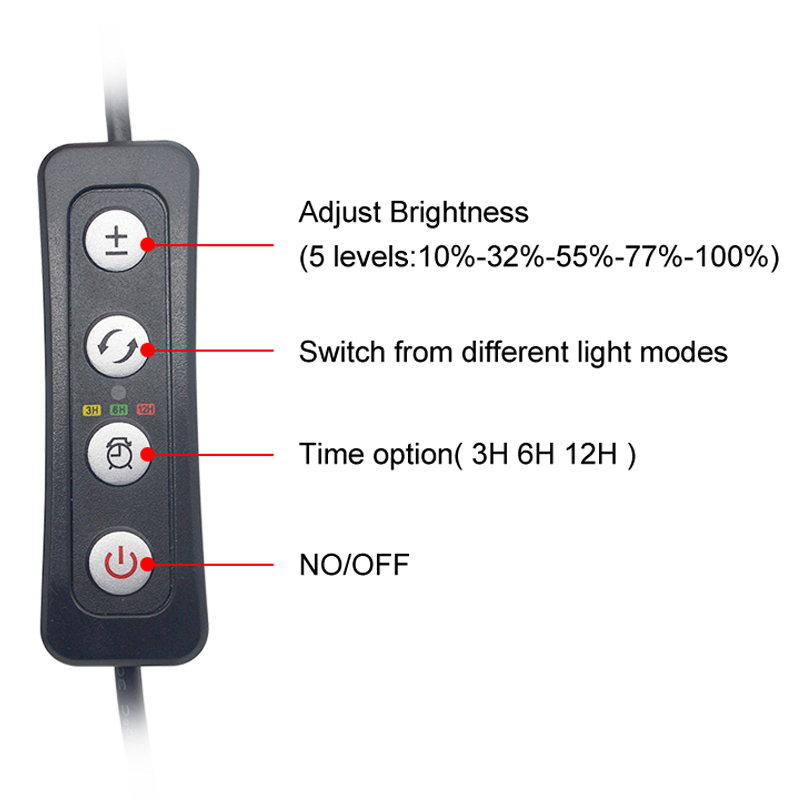 Aquarium LED Light for 16-64CM - огляд і ціна Marine Aquarium Lamp