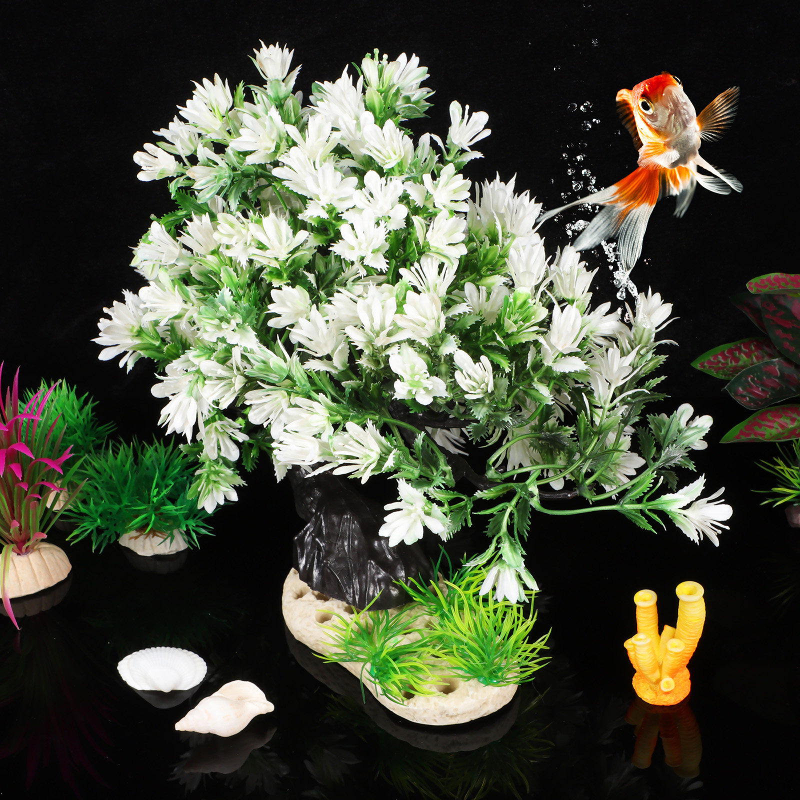 Artificial Aquarium Plants Pla - огляд і ціна Aquarium Marine Plants
