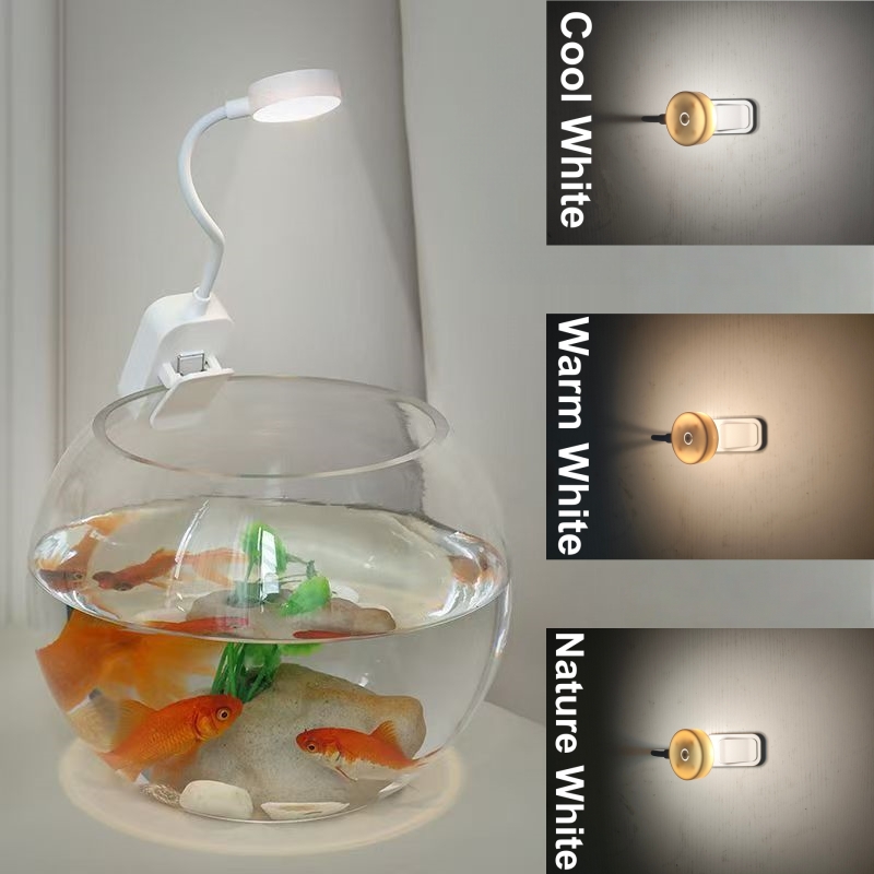 LED Aquarium Light Clip On Fis - огляд і ціна Marine Aquarium Lamp