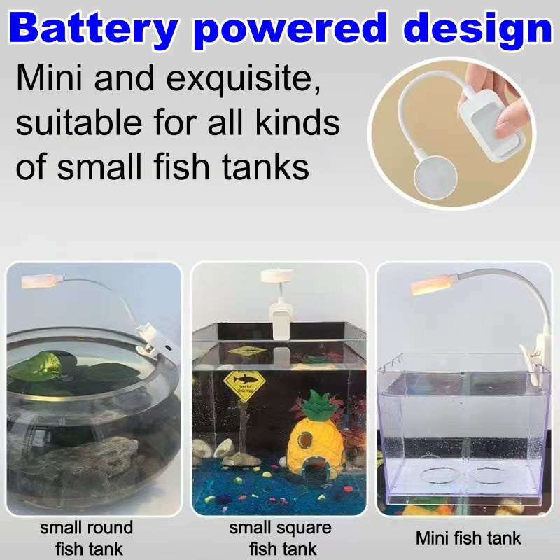 LED Aquarium Light Clip On Fis - огляд і ціна Marine Aquarium Lamp