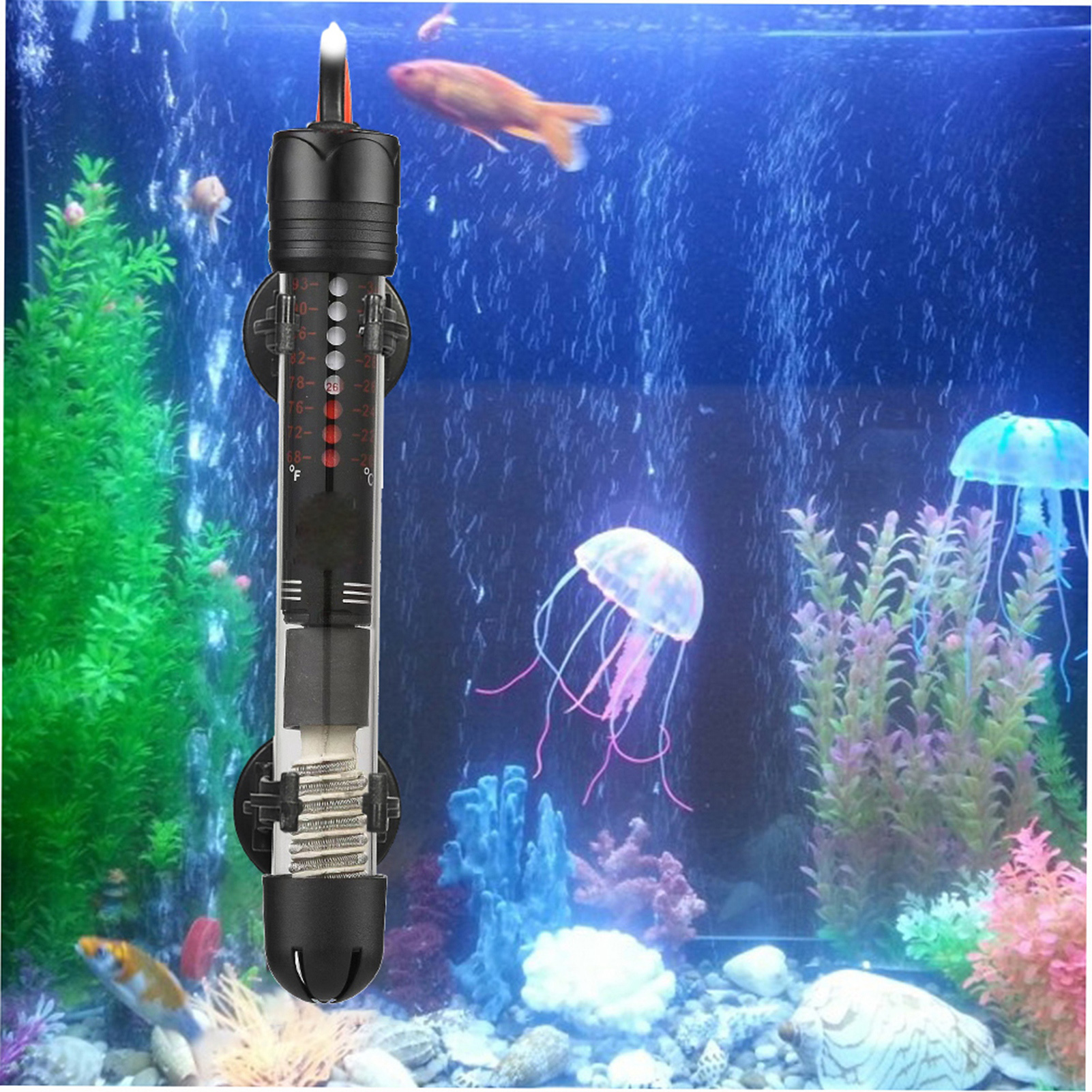 Submersible Heater Heating Rod - огляд і ціна Marine Aquarium Led