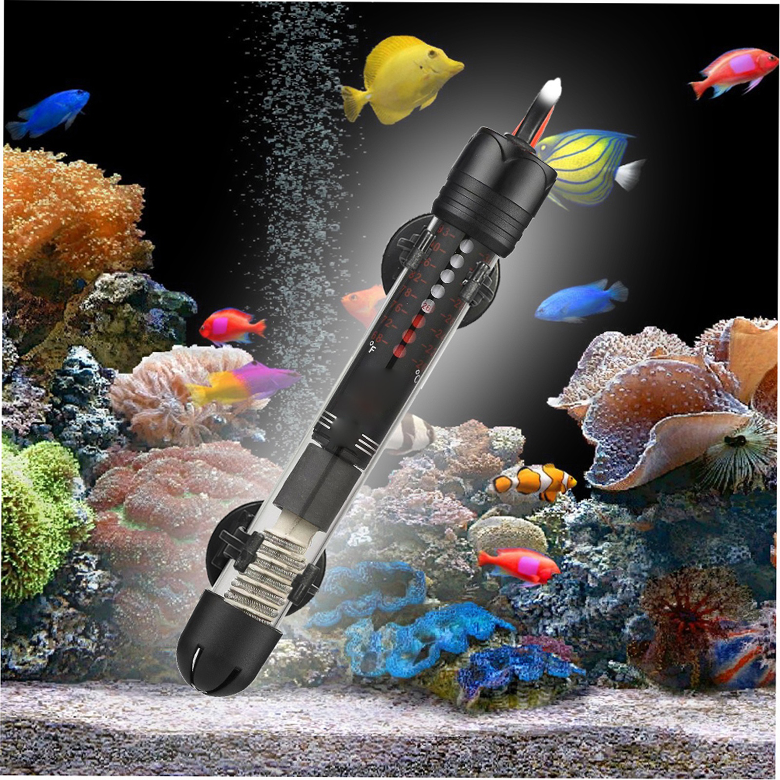 Submersible Heater Heating Rod - огляд і ціна Marine Aquarium Led
