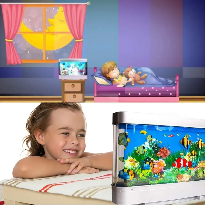 Tropical Fish Tank Lamps Artif - огляд і ціна Marine Aquarium Decorations