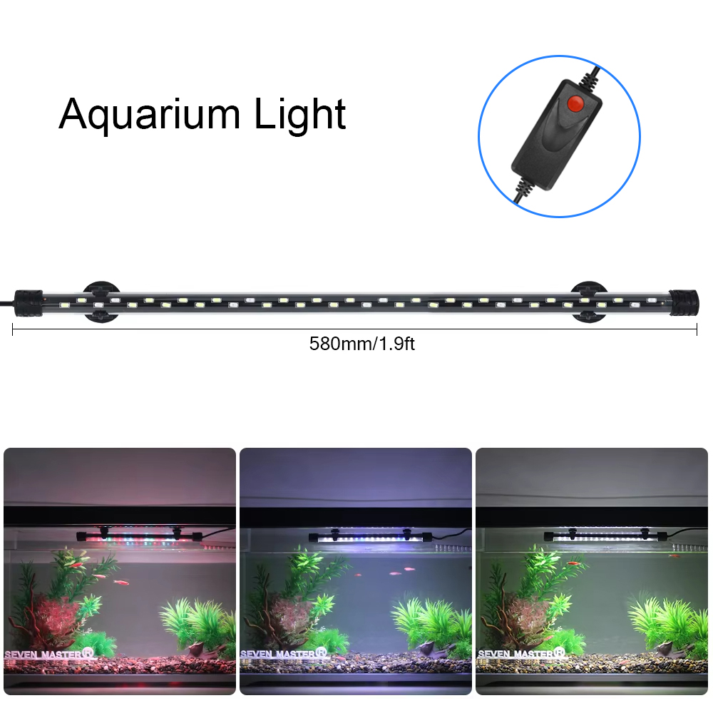 58CM  Aquarium Light LED Plant - огляд і ціна Marine Aquarium Lamp