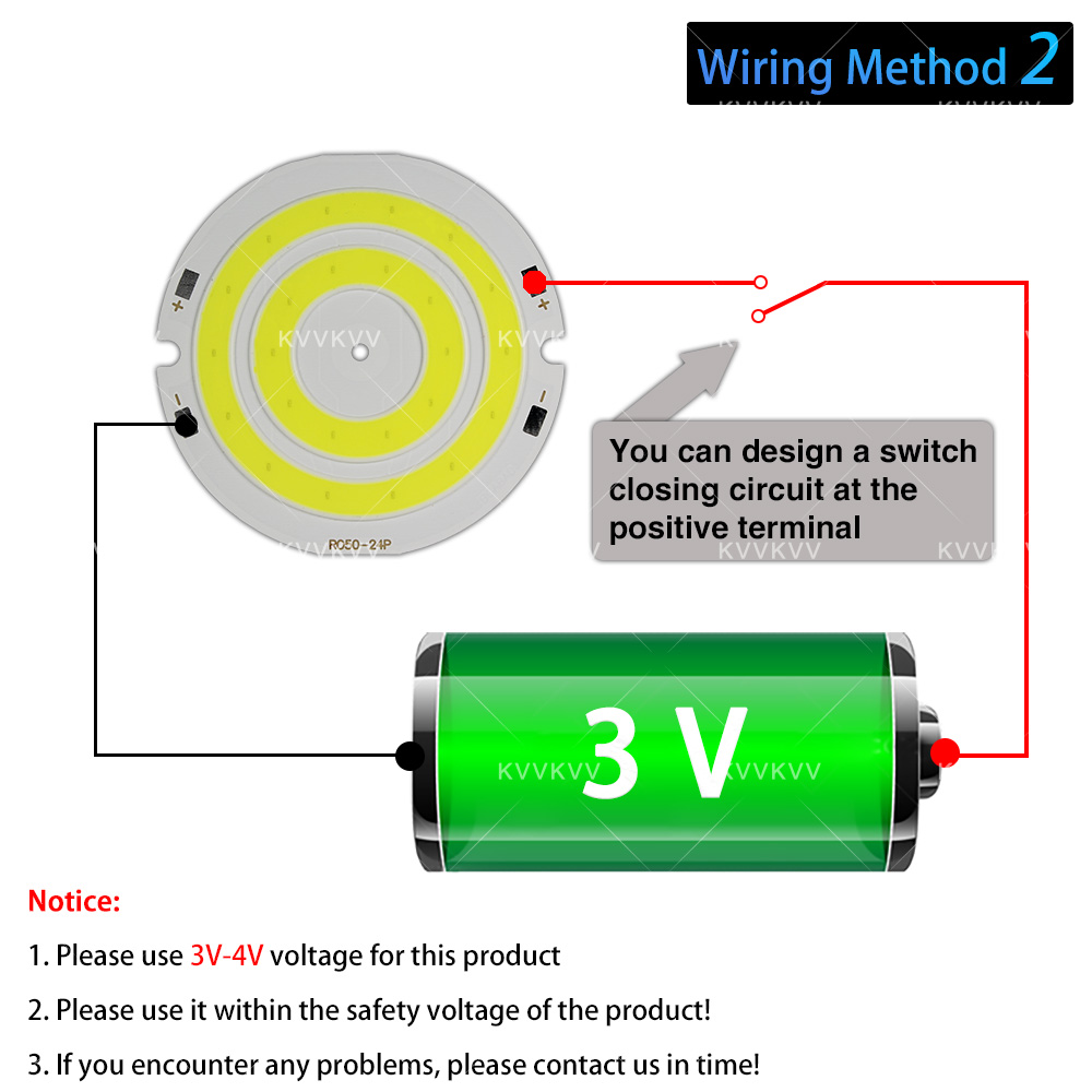3V 4V Round COB LED Lamp Parts - огляд і ціна Marine Aquarium Led