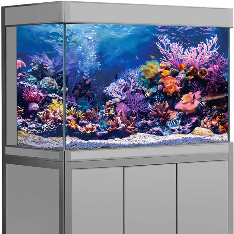 Aquarium Background Sticker Co - огляд і ціна Marine Aquarium Wallpaper