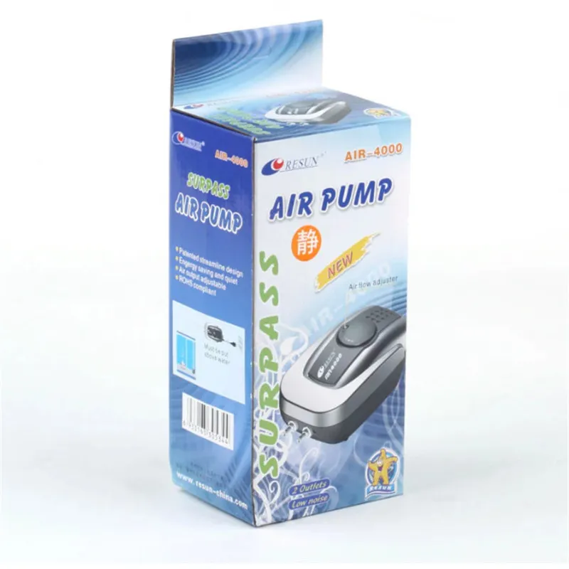 Silent Aquarium Air Pump Fish  - огляд і ціна Aquarium Marine Plants