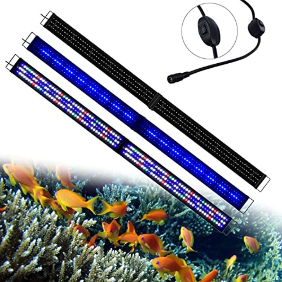 Upgraded Aquarium Light LED Fu - огляд і ціна Aquarium Marine Plants