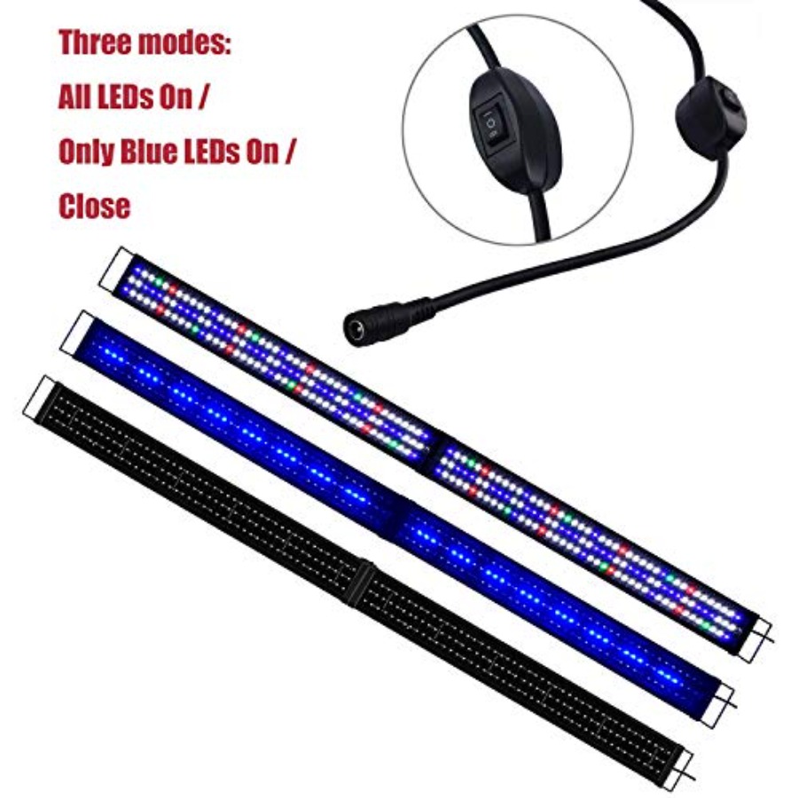 Upgraded Aquarium Light LED Fu - огляд і ціна Aquarium Marine Plants