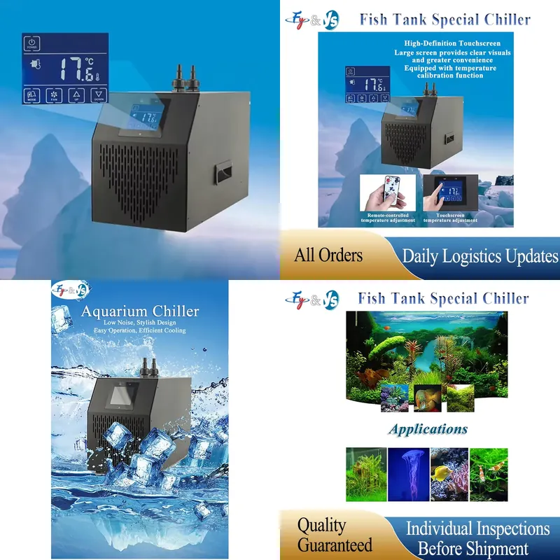 160L-500L Marine Tank Chiller  - огляд і ціна Aquarium Marine Plants